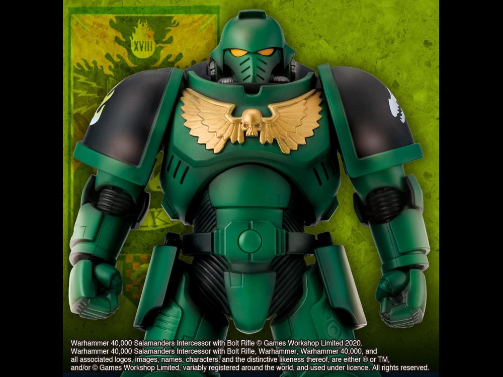 Warhammer 40K: Salamanders Intercessor