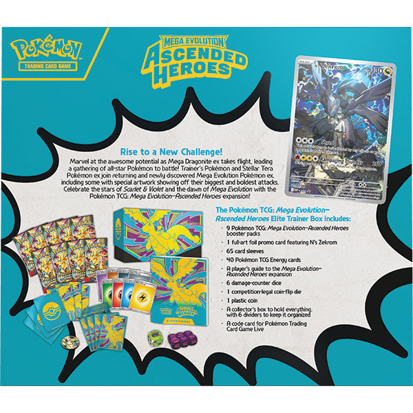 Pokemon: Mega Evolution - Ascended Heroes Elite Trainer Box