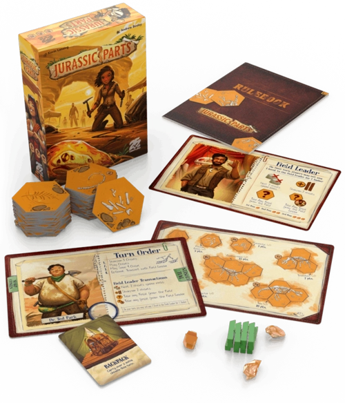 Jurassic Parts Board Game