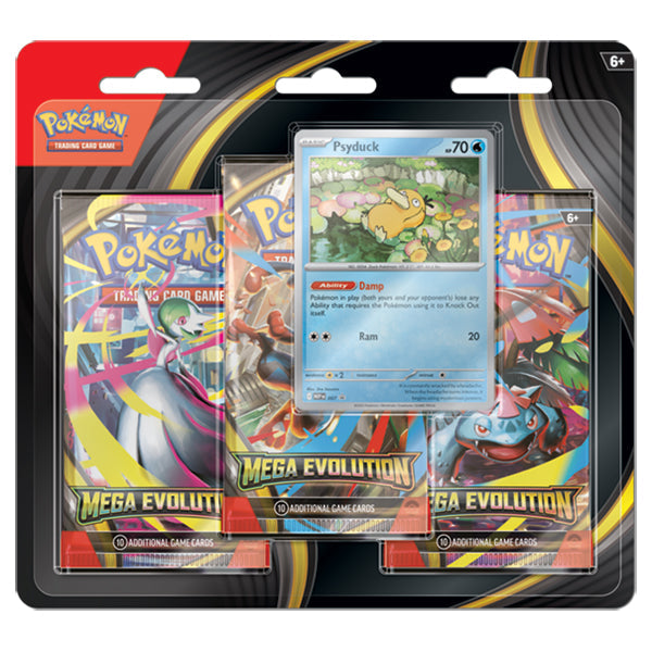 Pokemon: Mega Evolution 3-Booster Blister Pack -  Psyduck