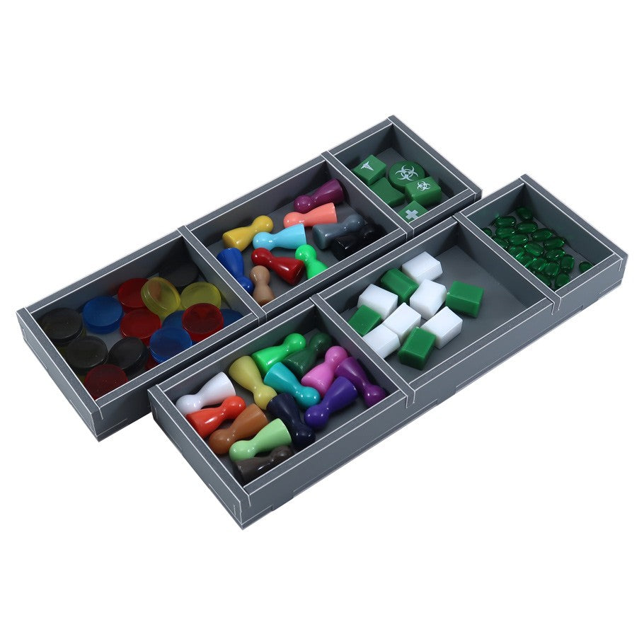 Folded Space Board Game Organizer: Pandemic