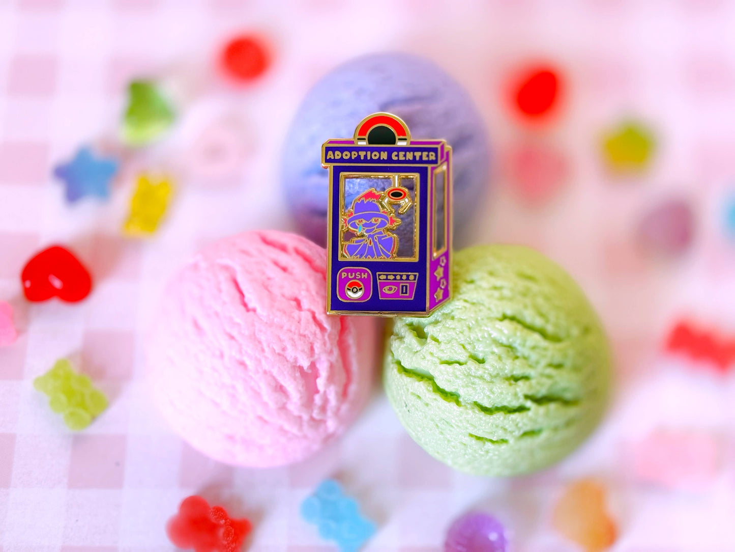 Pokemon: Mismagus Adoption Center Enamel Pin