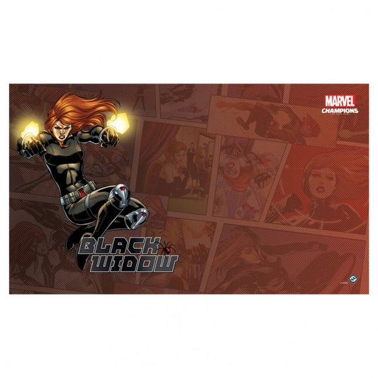 MARVEL CHAMPIONS: BLACK WIDOW GAME MAT