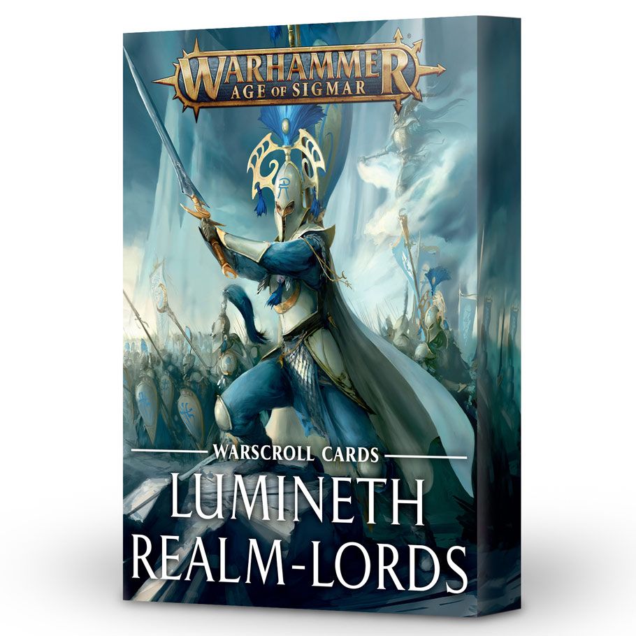 Games Workshop Warhammer Age of Sigmar Warscroll Cards: Lumineth Realm Lords