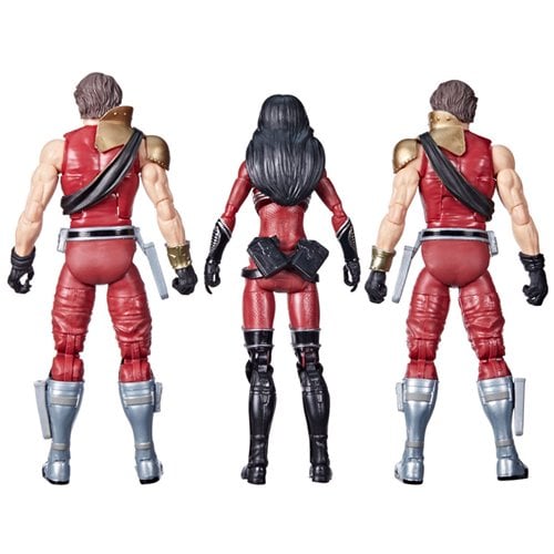 G.I. Joe Classified Series Crimson Strike Team Baroness, Tomax & Xamot 6-Inch Action Figures