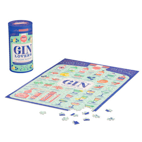 Ridley's Games Puzzles: Jigsaw Puzzle - 500 Pieces - Gin Lover's