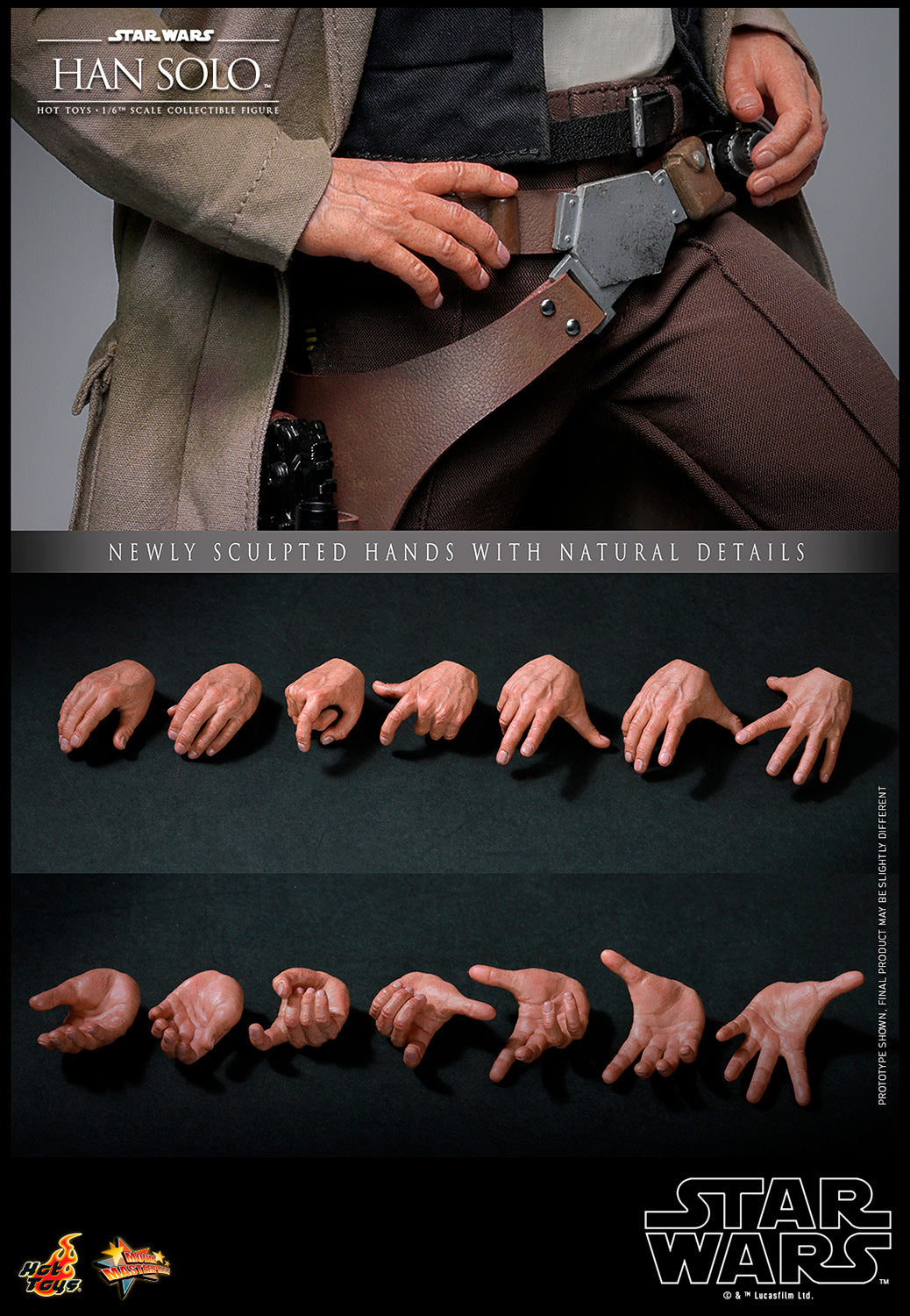 Han Solo Sixth Scale Figure by Hot Toys