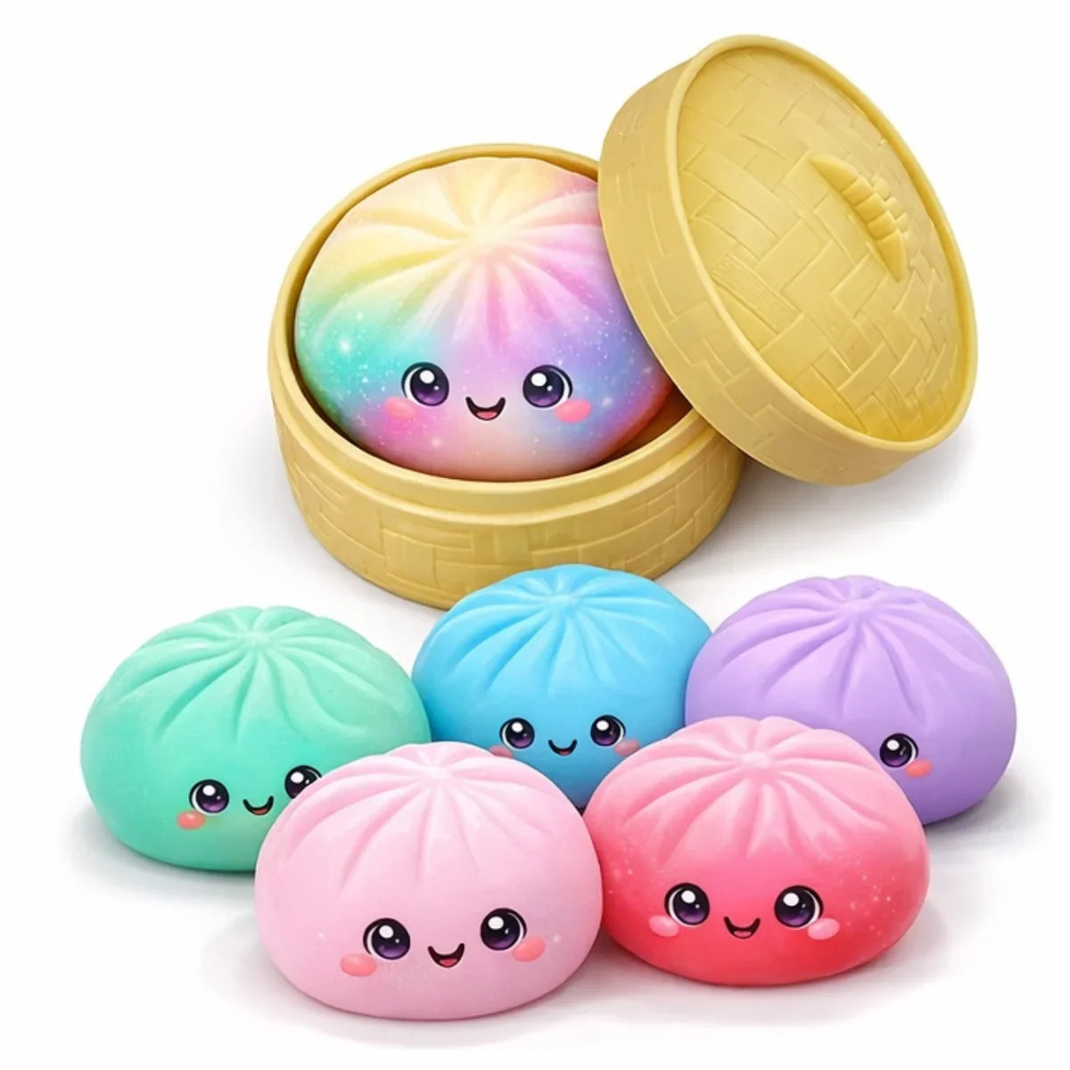 Mystery Squishy Dumpling: Original - Solid Color