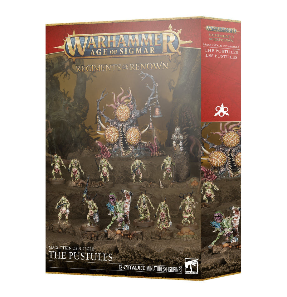 Warhammer: Maggotkin of Nurgle Regiments of Renown - The Pustules