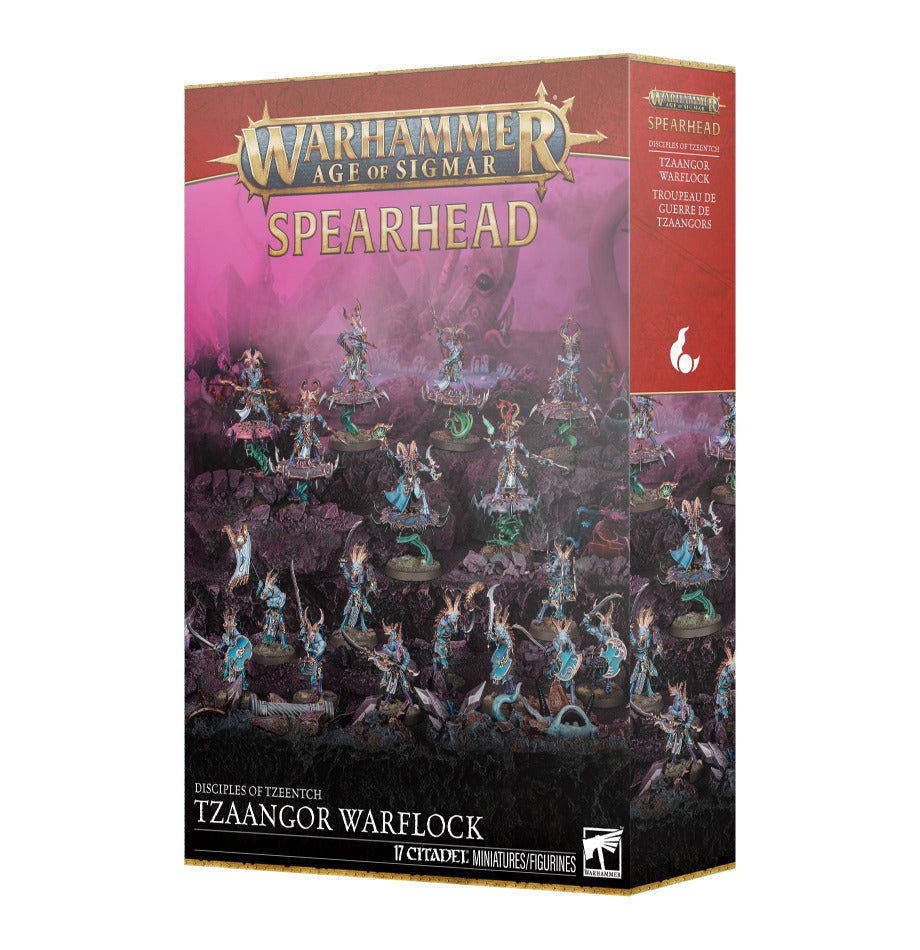 Warhammer: Disciples of Tzeentch Spearhead - Tzaangor Warflock