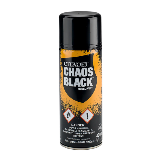 Warhammer - Chaos Black Spray Paint