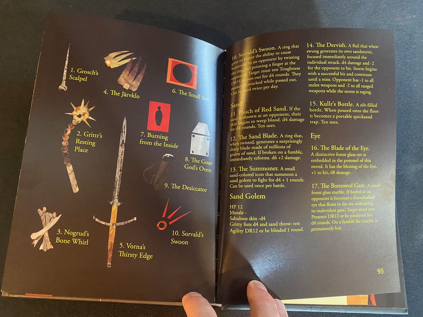 The Dark Glinting with Metal (Mork Borg RPG)