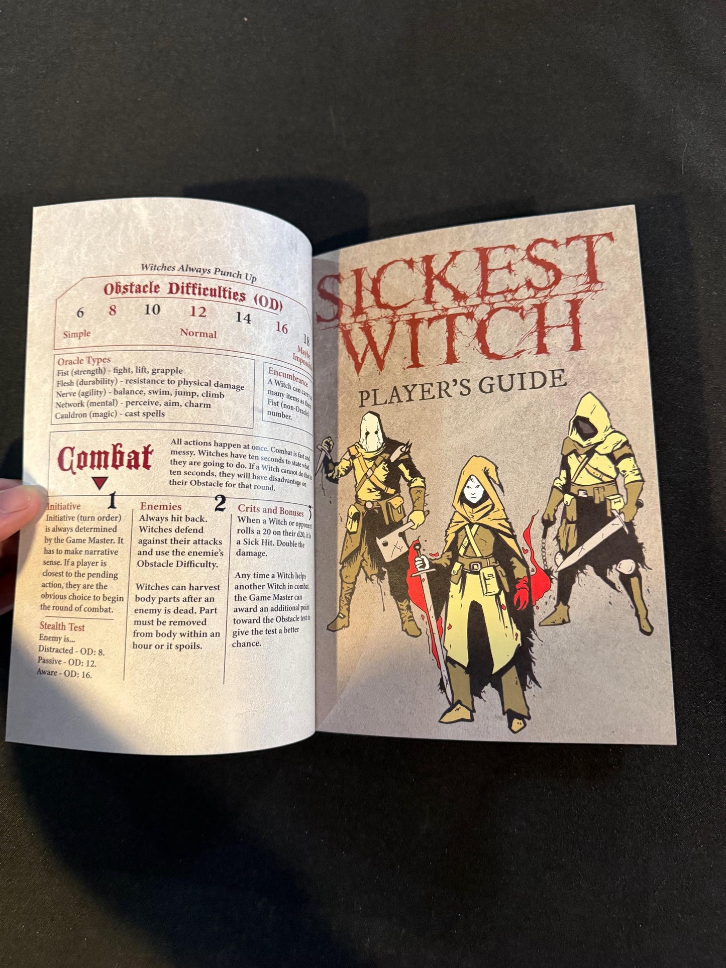 Sickest Witch RPG: Player's Guide