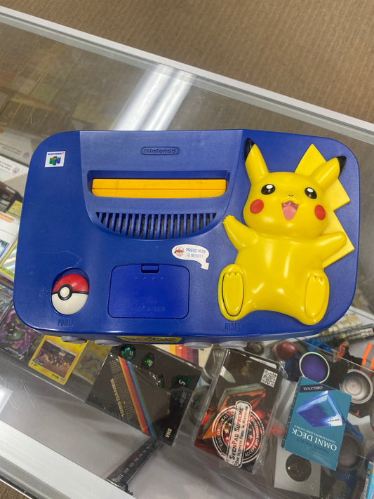 Pikachu Nintendo 64 System