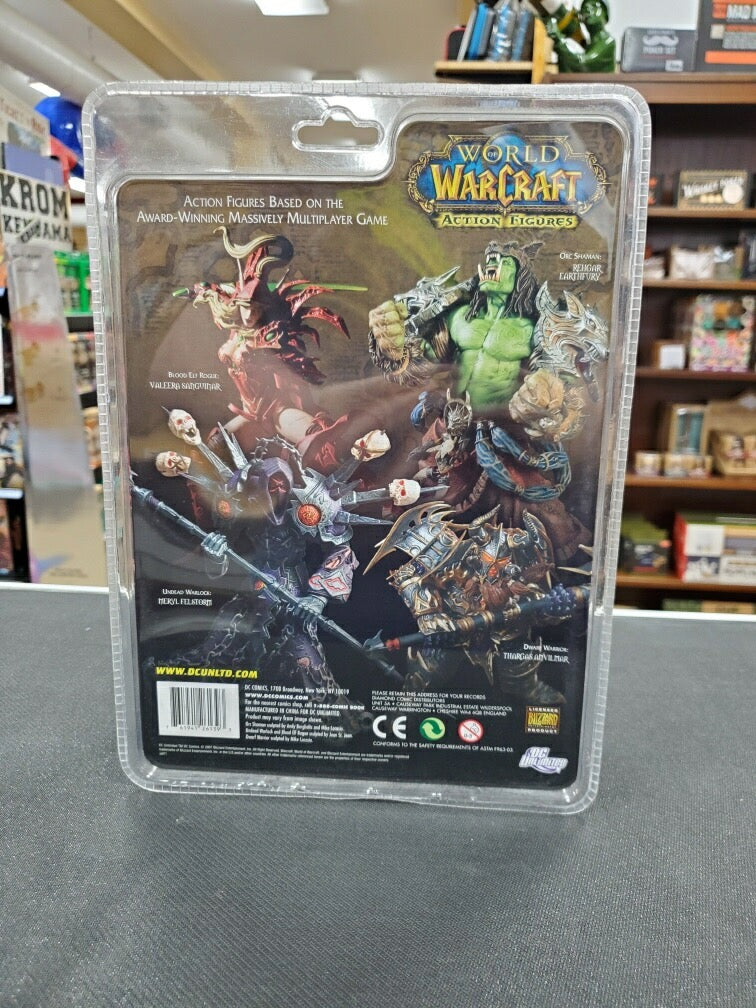 World of Warcraft: Undead Warlock Valeera Sanguinar Blood Elf Rogue Action Figure
