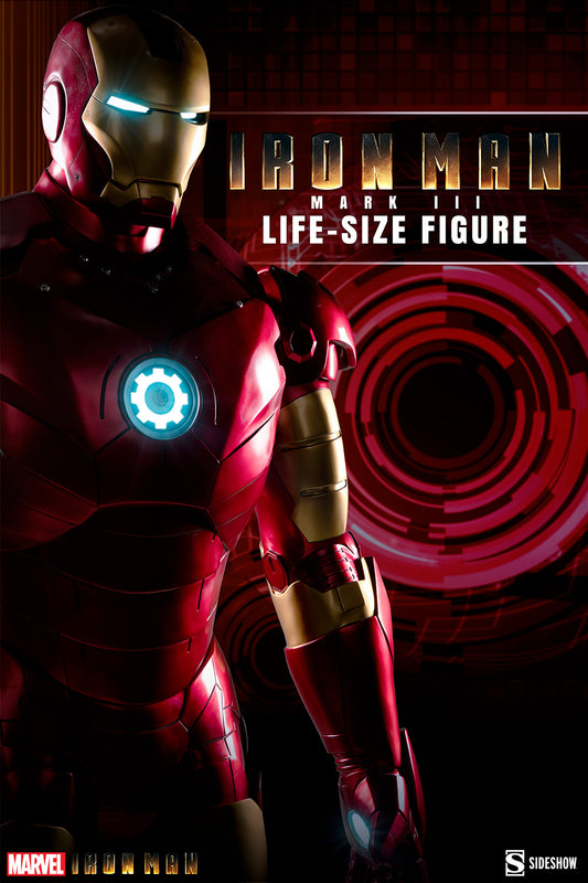 Iron Man Mark III Life-Size Figure by Sideshow Collectibles