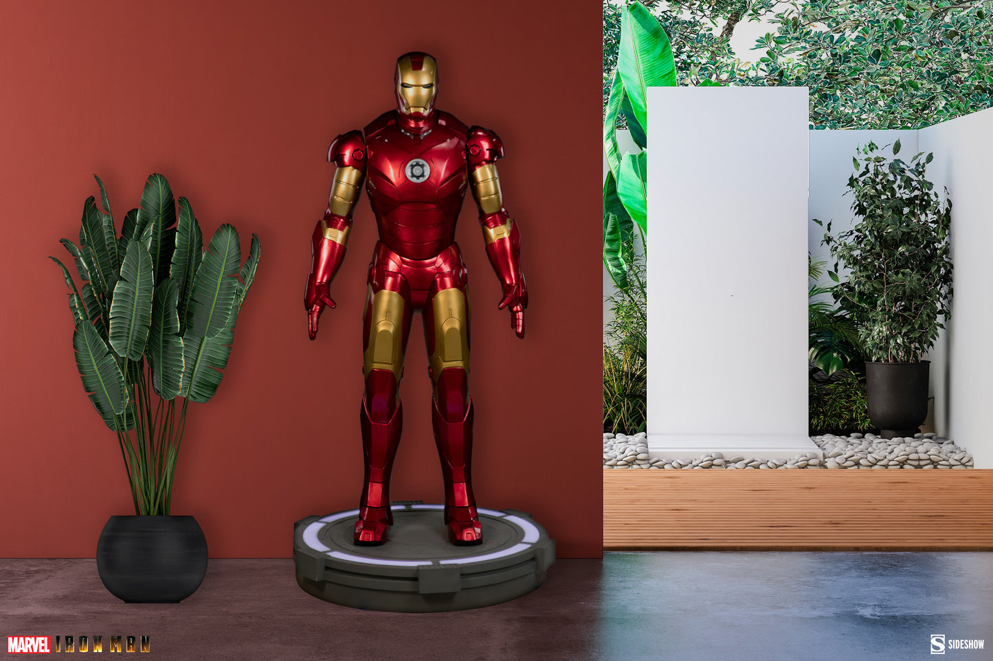 Iron Man Mark III Life-Size Figure by Sideshow Collectibles