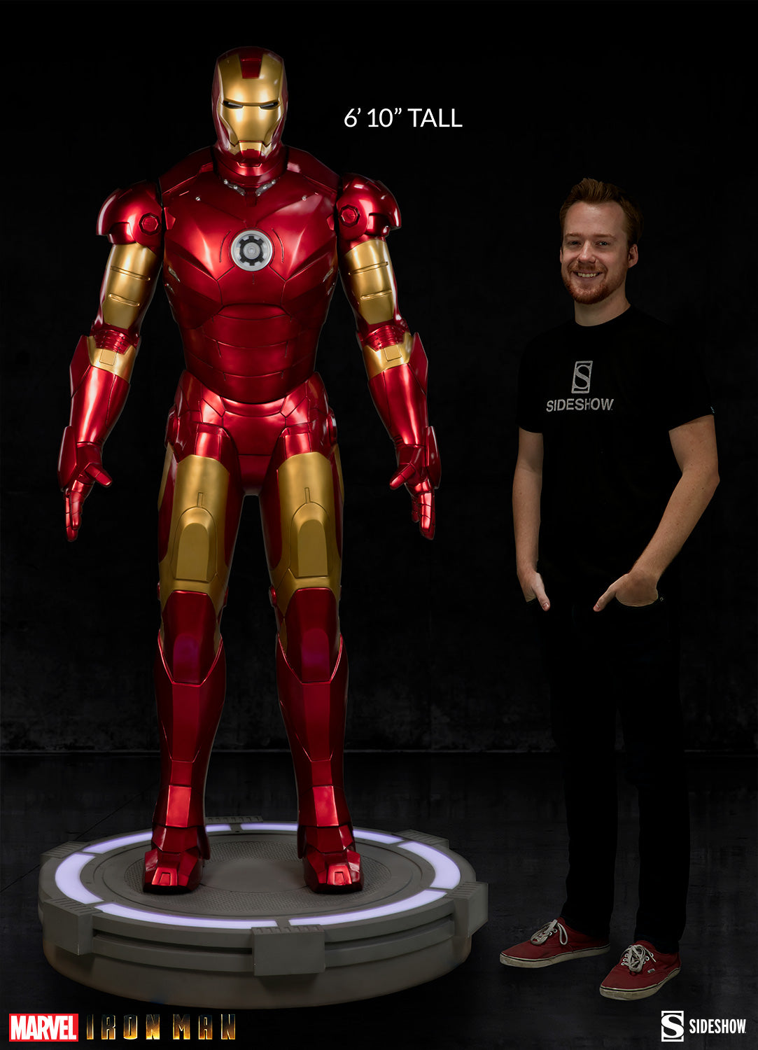 Iron Man Mark III Life-Size Figure by Sideshow Collectibles