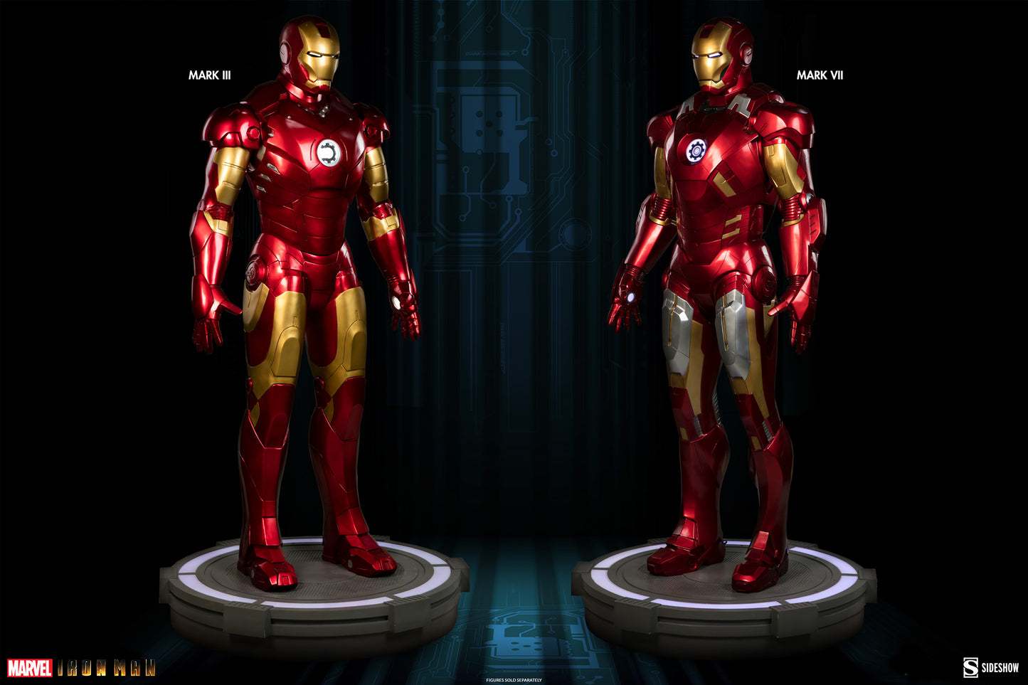 Iron Man Mark III Life-Size Figure by Sideshow Collectibles