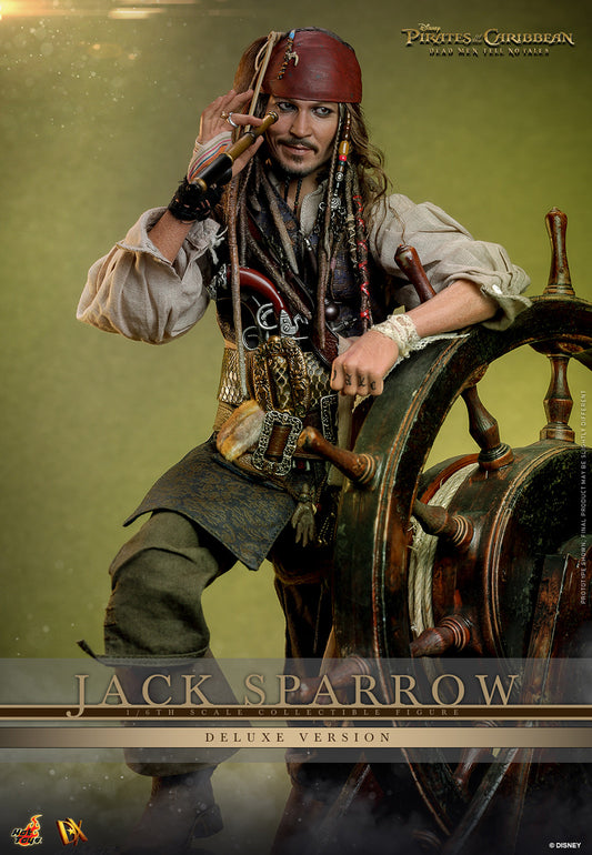 Jack Sparrow (Deluxe Version) Sixth Scale Figure by Hot Toys