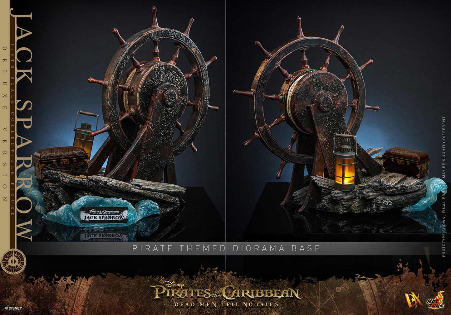 Jack Sparrow (Deluxe Version) Sixth Scale Figure by Hot Toys