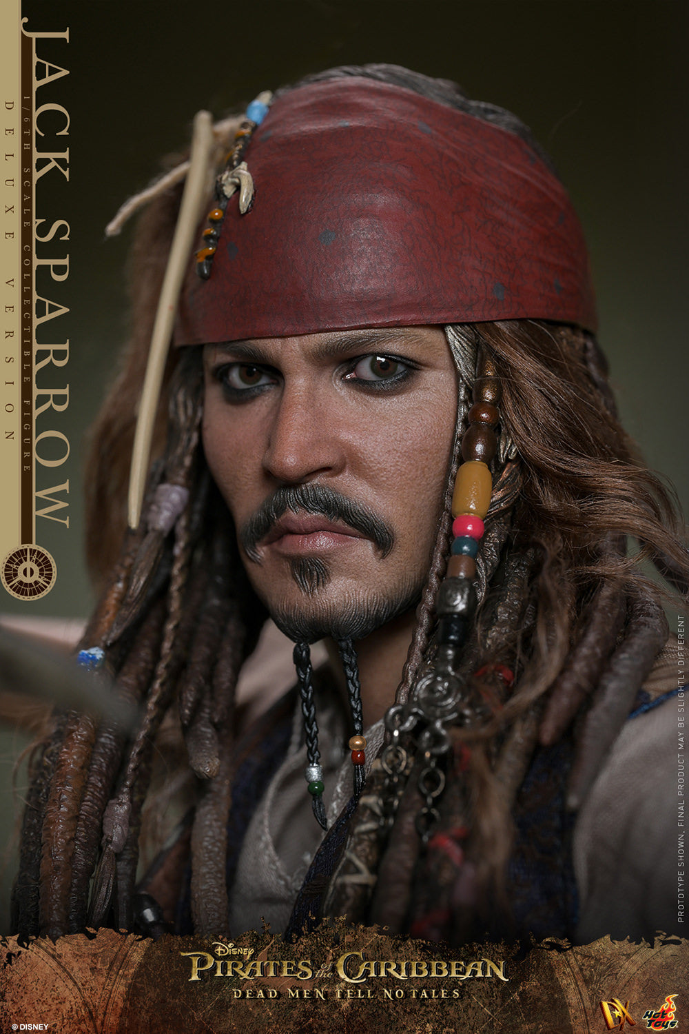 Jack Sparrow (Deluxe Version) Sixth Scale Figure by Hot Toys