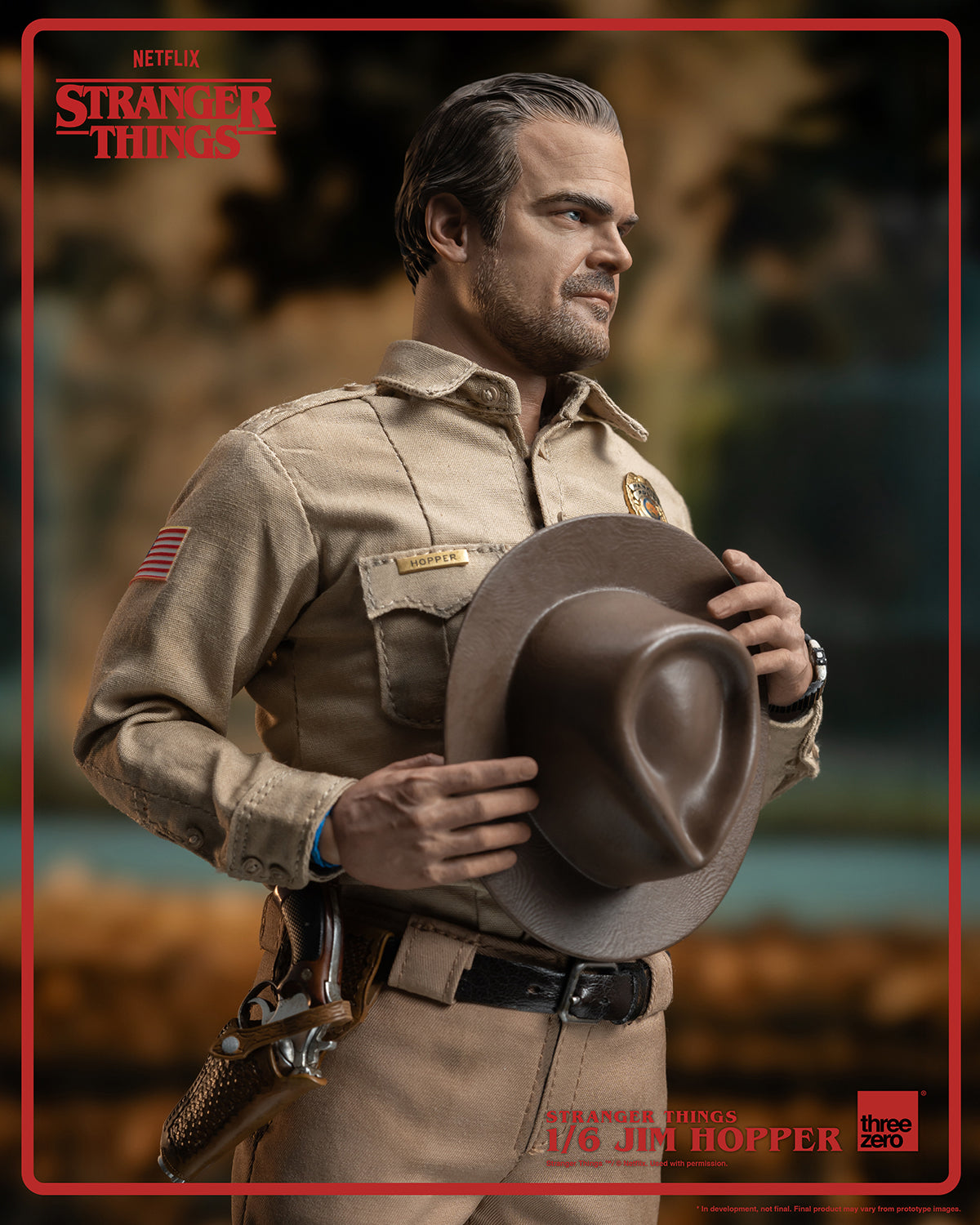 Jim Hopper (Season 1) Sixth Scale Figure by Threezero
