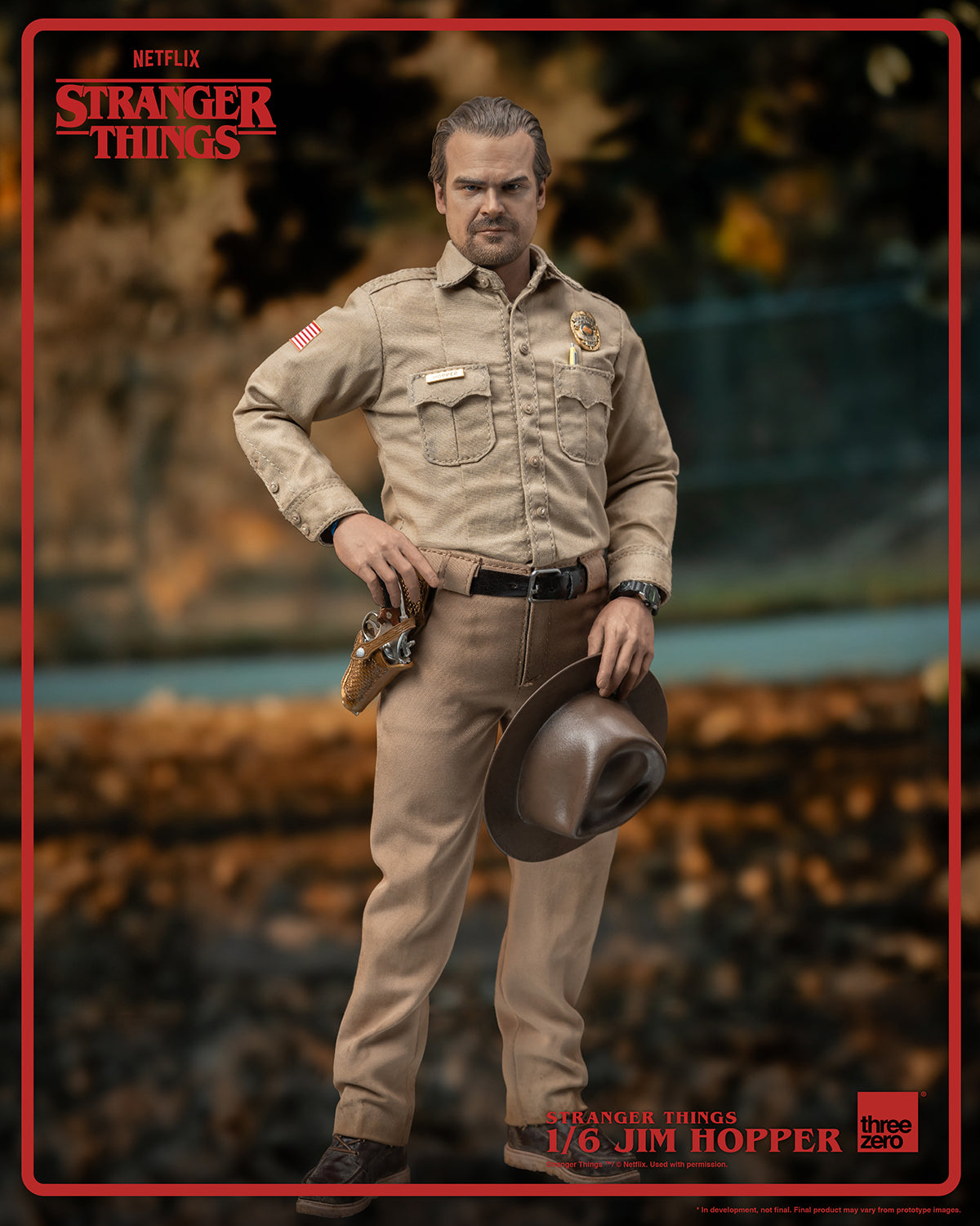 Jim Hopper (Season 1) Sixth Scale Figure by Threezero