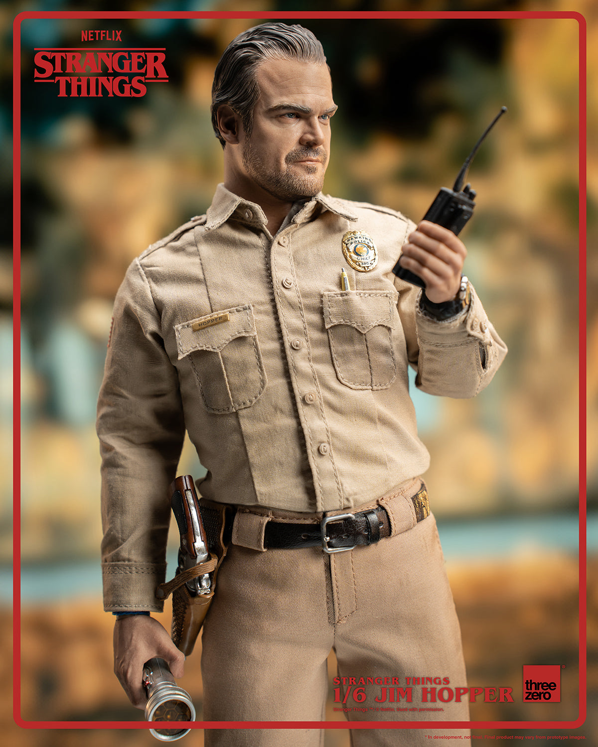 Jim Hopper (Season 1) Sixth Scale Figure by Threezero