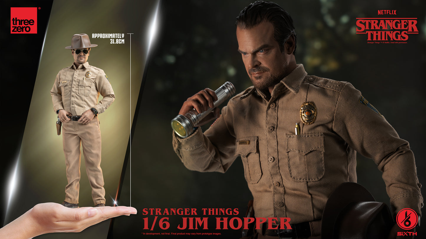 Jim Hopper (Season 1) Sixth Scale Figure by Threezero