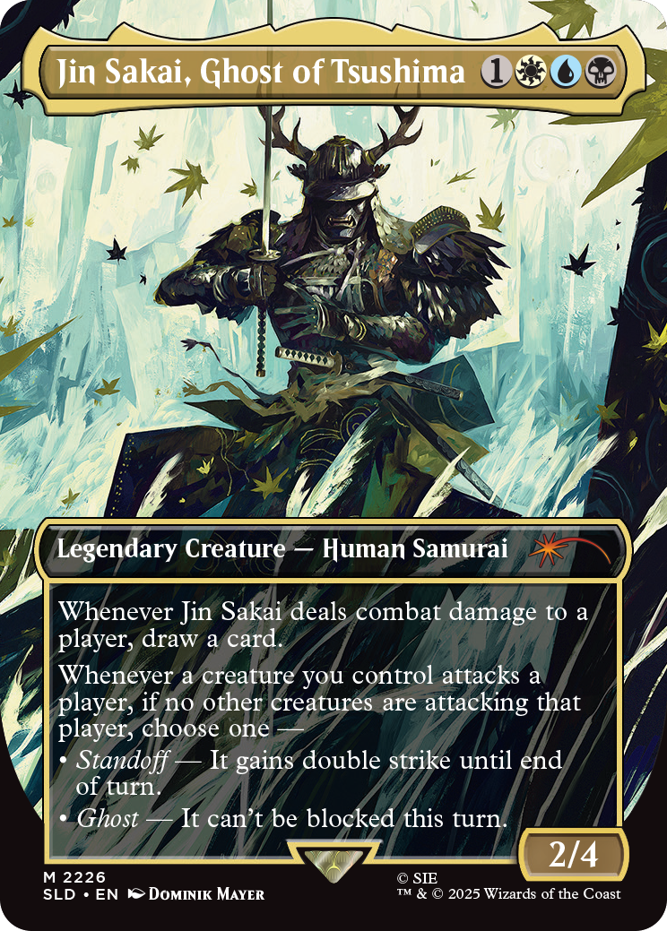 Magic: the Gathering Secret Lair x Ghost of Tsushima