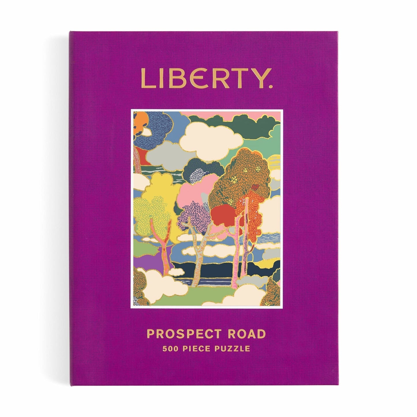 Galison Puzzles: Book Puzzle - 500 Pieces - Liberty - Prospect Road