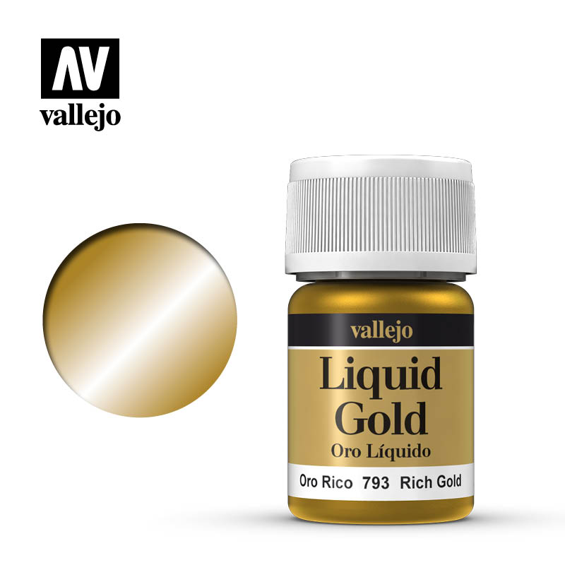 Vallejo - Liquid Gold Metallics - 35ml.