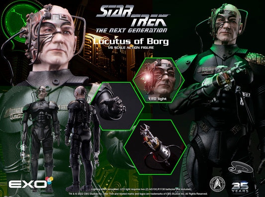 Locutus of Borg Sixth Scale Figure by EXO-6