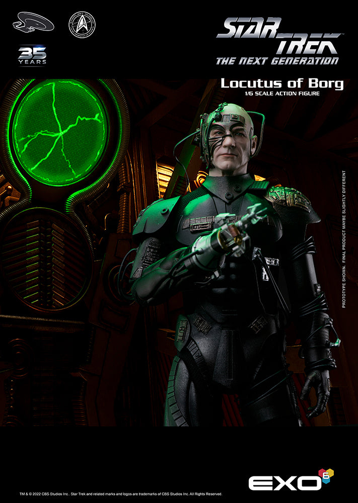 Locutus of Borg Sixth Scale Figure by EXO-6