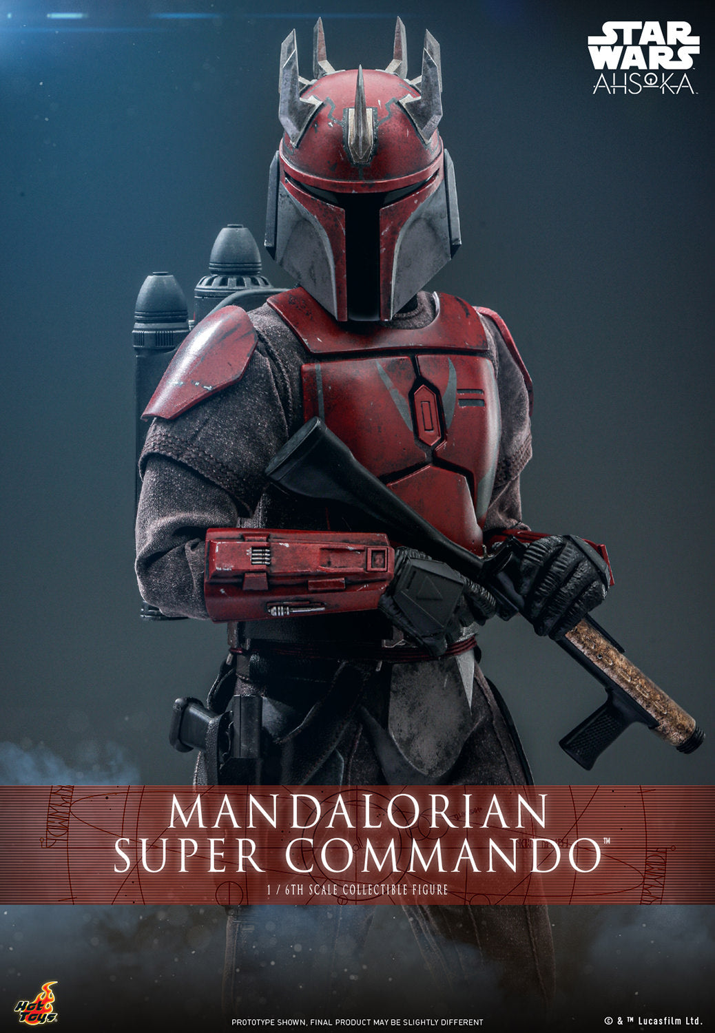 Mandalorian Super Commando™ Sixth Scale Figure by Hot Toys