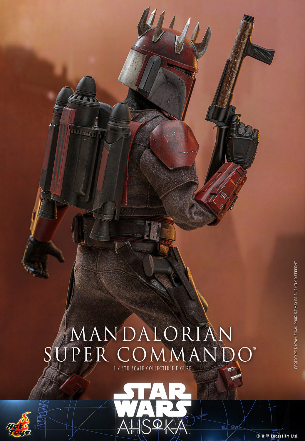 Mandalorian Super Commando™ Sixth Scale Figure by Hot Toys