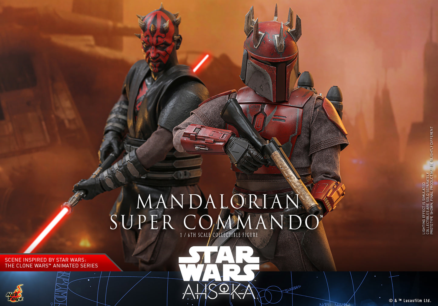 Mandalorian Super Commando™ Sixth Scale Figure by Hot Toys