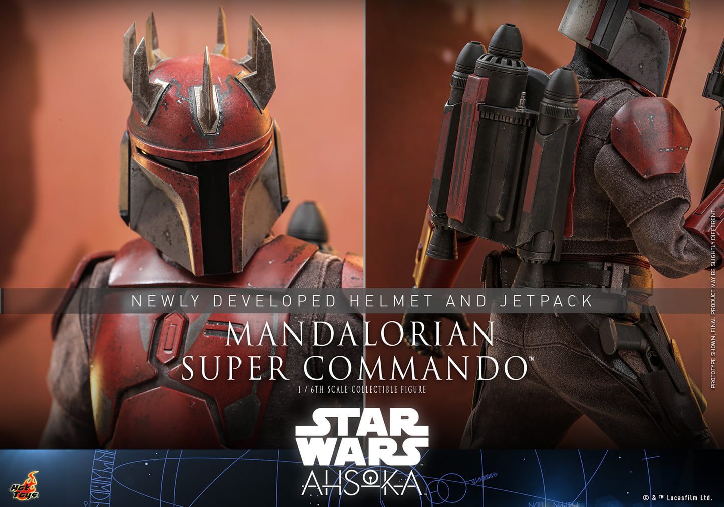 Mandalorian Super Commando™ Sixth Scale Figure by Hot Toys