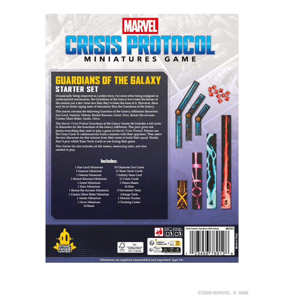 Marvel Crisis Protocol - Guardians of the Galaxy Starter Set