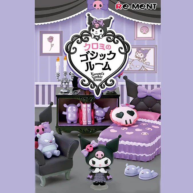 Re-Ment: Sanrio Kuromi's Gothic Room Blind Box