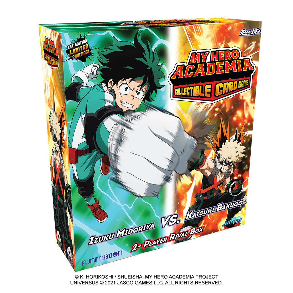 My Hero Academia CCG: Izuku Midoriya vs. Katsuki Bakugo 2