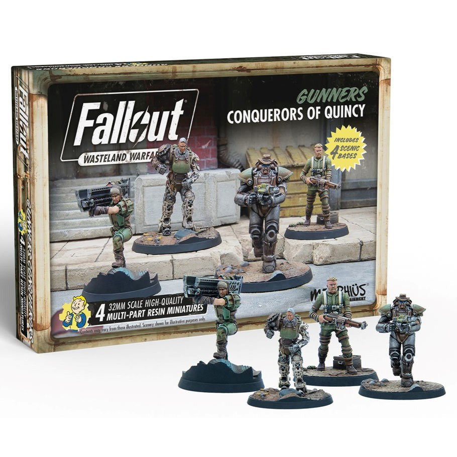 Fallout: Wasteland Warfare - Gunners - Conquerors Quincy