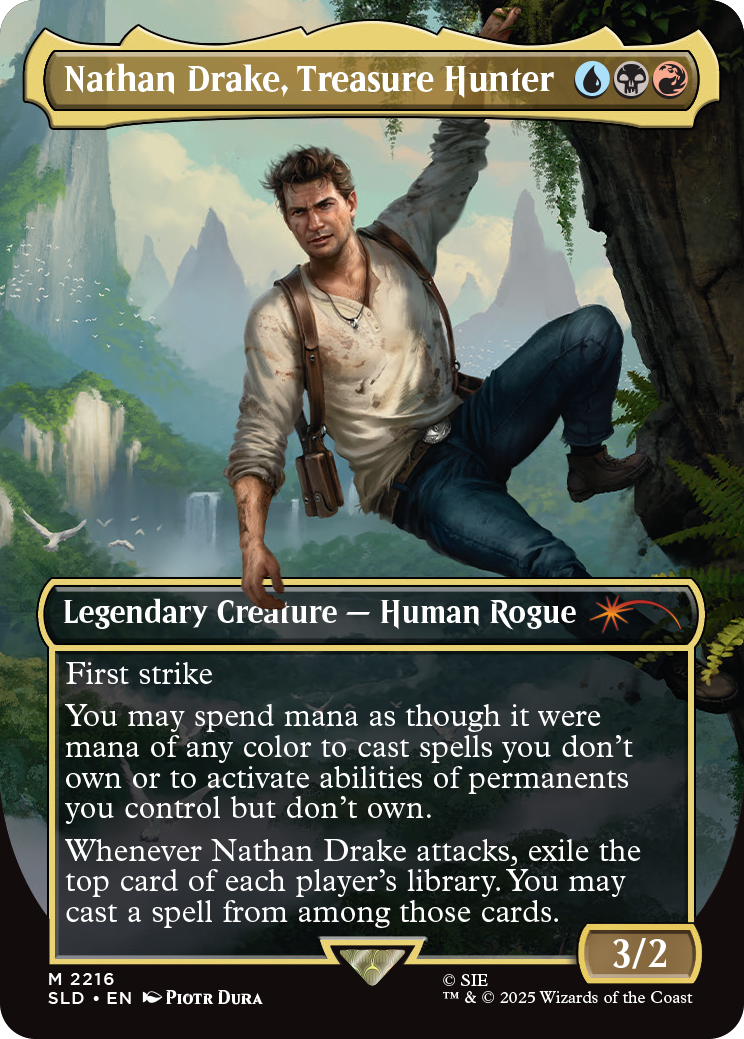 Magic: the Gathering Secret Lair x Uncharted
