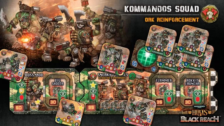 Warhammer 40K: Heroes of Black Reach - Ork Reinforcements