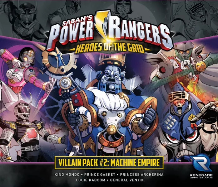 Power Rangers: Heroes of the Grid – Villain Pack 2: Machine Empire - Board Game