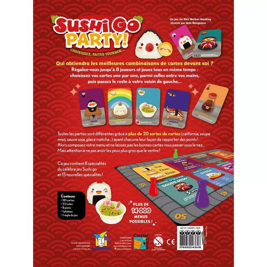 Sushi Go Party! - Card Game