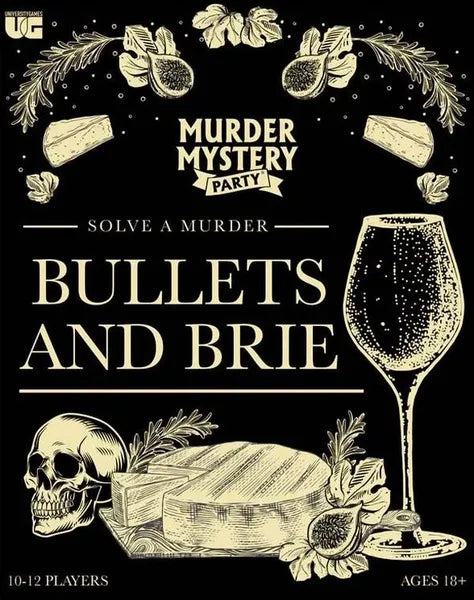 Murder Mystery Party: Bullets and Brie