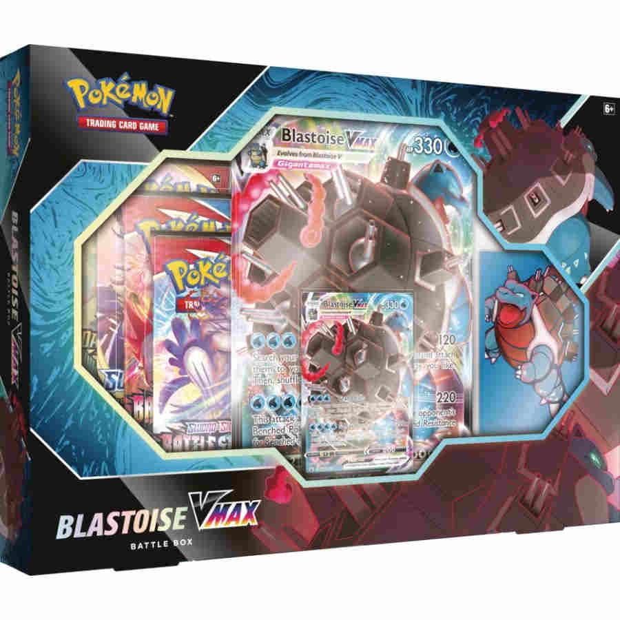 Pokemon: Blastoise VMAX Battle Box