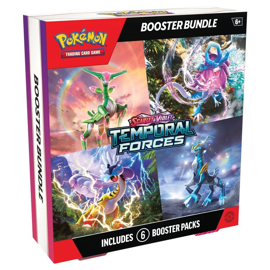 Pokemon: Scarlet & Violet - Temporal Forces 5 Booster Bundle